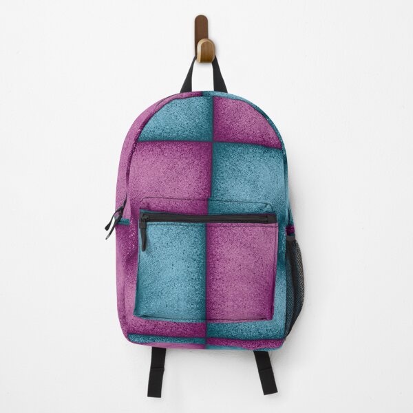 Item preview, Chess pattern from "Pouf" tiles the color of morning glory and plum color designed and sold by Cherevan.