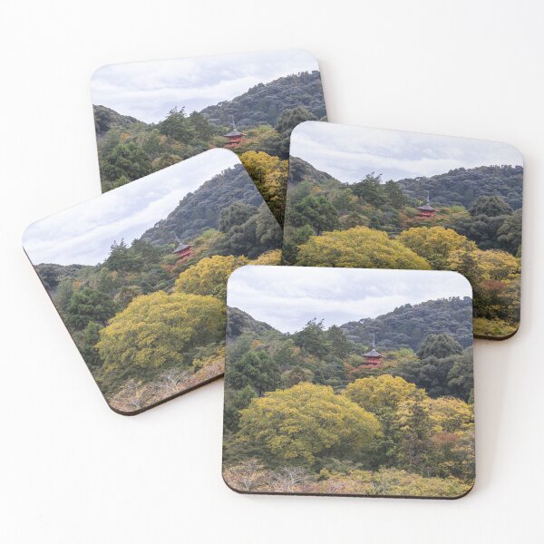 Item preview, Red Temple Amidst a Forest designed and sold by Renee McShane.