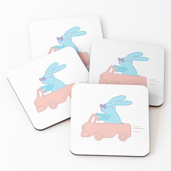 Item preview,  bunny with a car designed and sold by Chattakan.