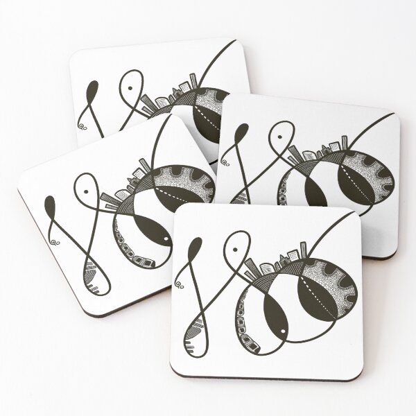 Item preview, Tangle City Life series: Manchester designed and sold by dragonanddaisy.