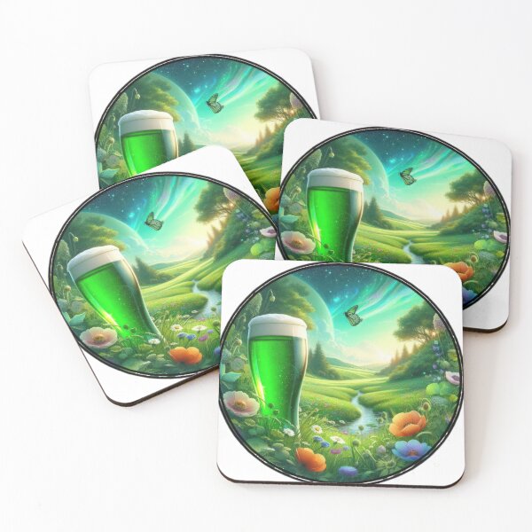 Artikelvorschau, Happy St. Patricks Day Glas grünes Bier entworfen und verkauft von Expressions-Sel.