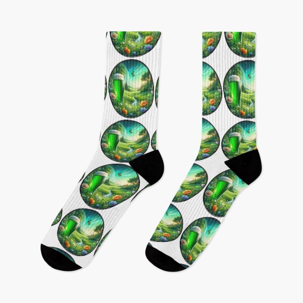 Item preview, Feliz Día de San Patricio Vaso de cerveza verde designed and sold by Expressions-Sel.