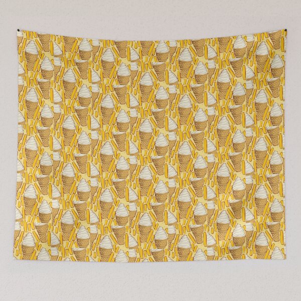 Item preview, Softies And Fries - Painting designed and sold by Pilar Bidó.