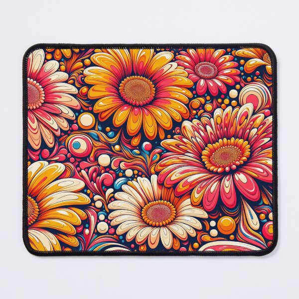 Item preview, Trippy Gerber Daisies designed and sold by I-I-Trading-Co.