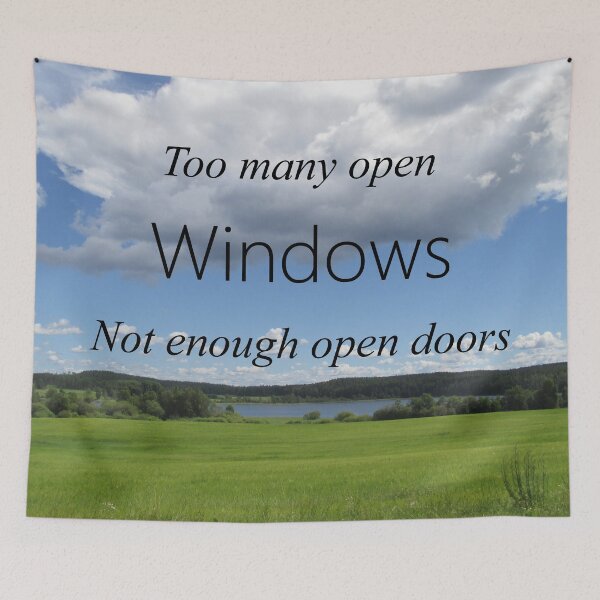 Item preview, Too Many Windows designed and sold by Martin Howard.
