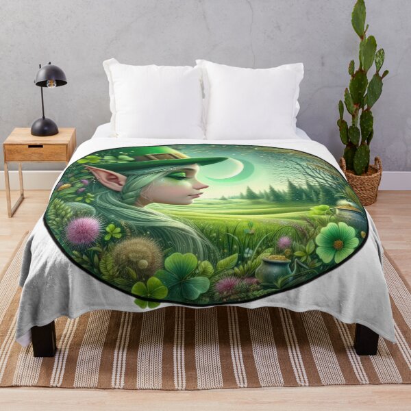 Artikelvorschau, Happy St. Patricks Day Elf entworfen und verkauft von Expressions-Sel.