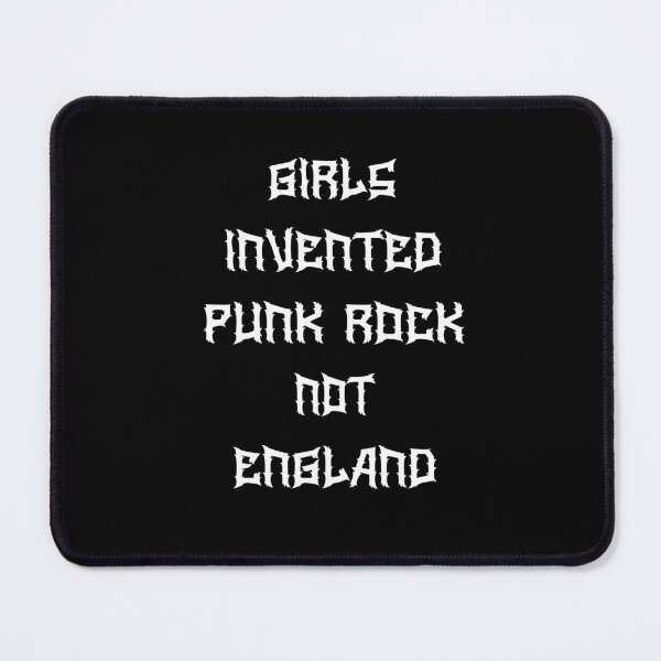 Item preview, Girls Invented Punk Rock Not England Girls Rock Music Lover designed and sold by CREATIVEHAILART.