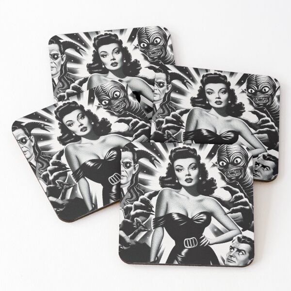 Item preview, Retro Horror Sci-fi designed and sold by PulpVintage.