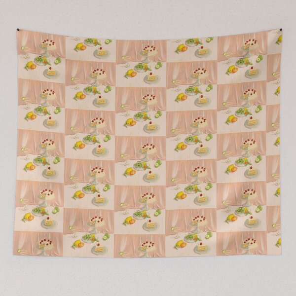 Item preview, Afternoon Cake - Illustration designed and sold by Pilar Bidó.