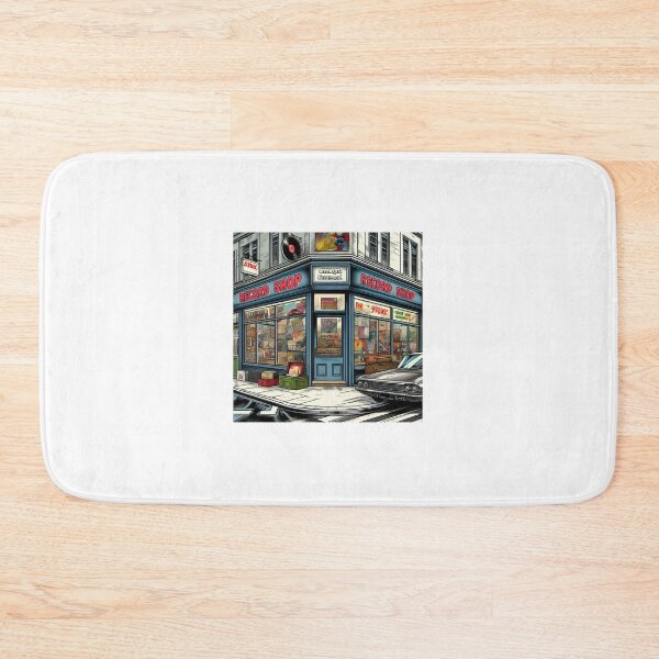 Item preview, Record shop designed and sold by OldSchoolRetro.