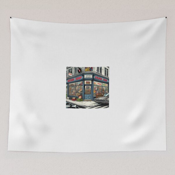 Item preview, Record shop designed and sold by OldSchoolRetro.