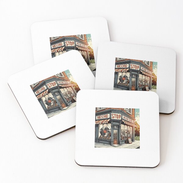 Item preview, Record shop designed and sold by OldSchoolRetro.