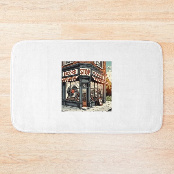 Item preview, Record shop designed and sold by OldSchoolRetro.