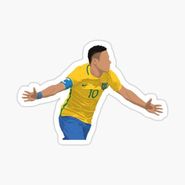 Neymar Jr Stickers Redbubble