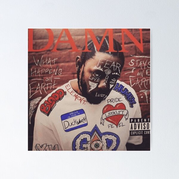 Item preview, Kendrick Lamar art designed and sold by BubbleStreet.