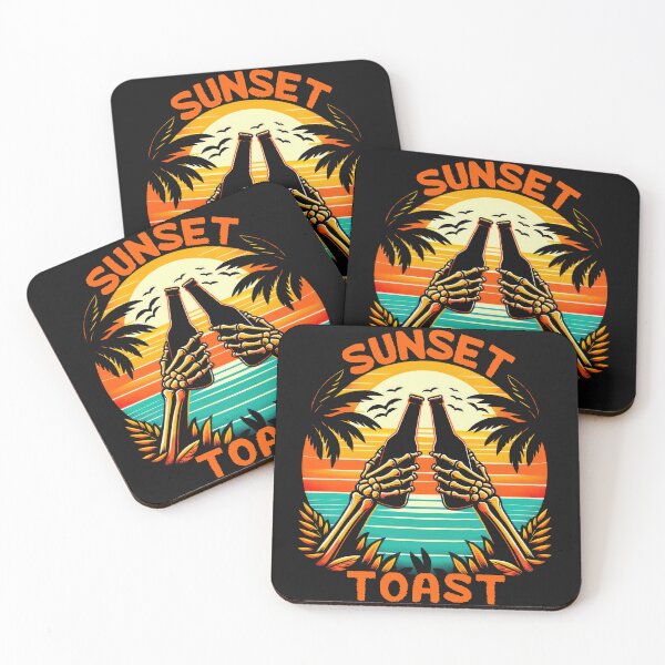 Item preview, Sunset Toast retro summer designed and sold by Expressiveess1.