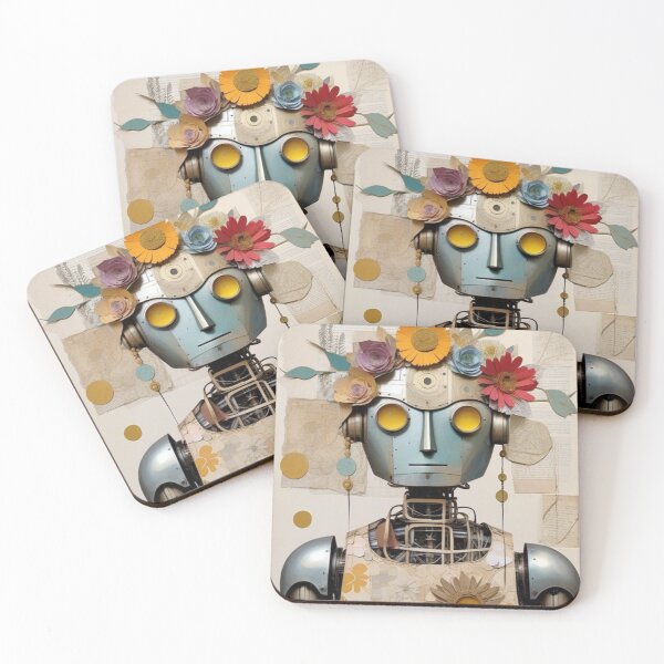 Item preview, The Flower Robot designed and sold by artdemarta.