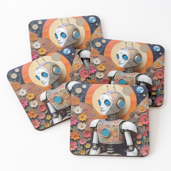 Item preview, The Flower Robot designed and sold by artdemarta.