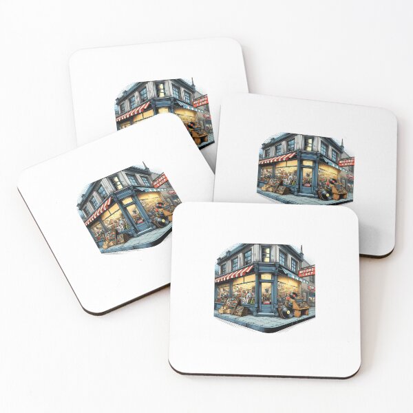 Item preview, Record shop designed and sold by OldSchoolRetro.