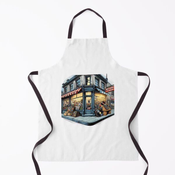 Item preview, Record shop designed and sold by OldSchoolRetro.