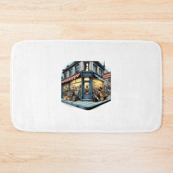 Item preview, Record shop designed and sold by OldSchoolRetro.