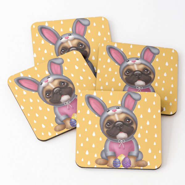 Item preview, easter french bulldog designed and sold by SDCillustration.