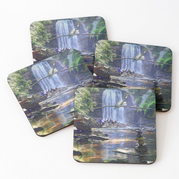 Item preview, Looking Glass Falls Painting designed and sold by CarolRMontoya.
