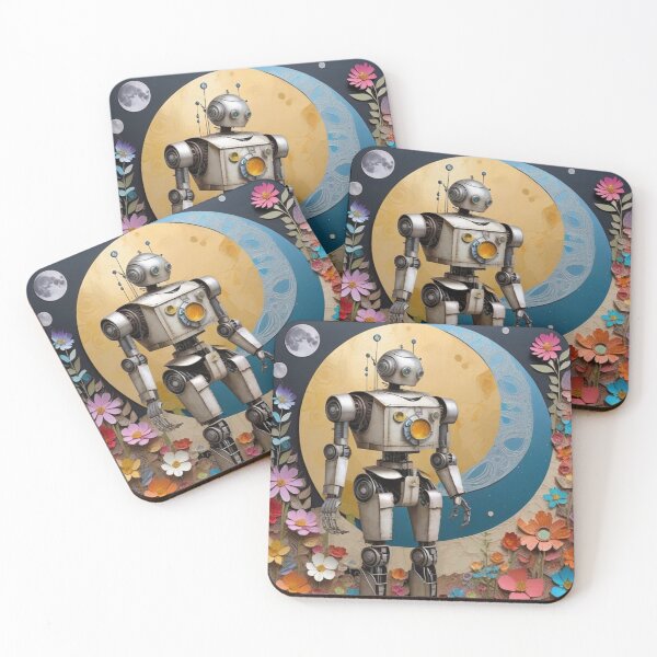 Item preview, The Flower Robot designed and sold by artdemarta.