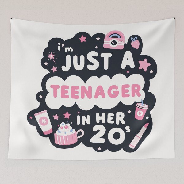 Item preview, Just a Teen designed and sold by thegirlyshoppe.