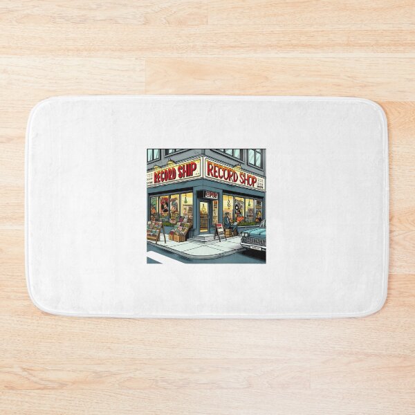 Item preview, Record shop designed and sold by OldSchoolRetro.