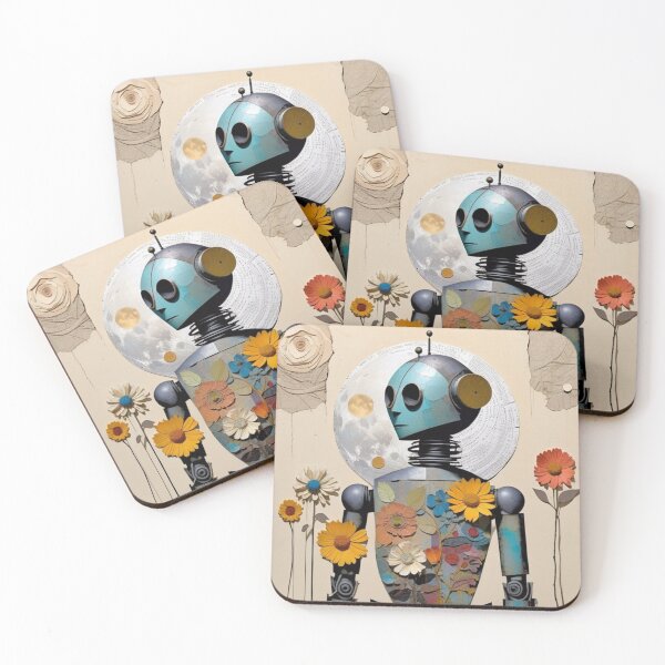 Item preview, The Flower Robot designed and sold by artdemarta.