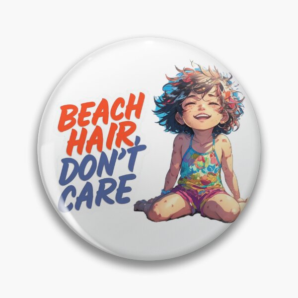Item preview, Vibraciones playeras: al cabello no le importa, buenos tiempos para compartir designed and sold by ThreadLore.