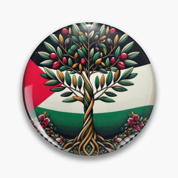 Item preview, Eternal Olive - Palestinian Heritage Artwork designed and sold by GlobalGrace.