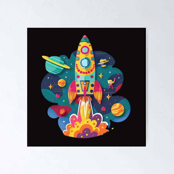 Item preview, Star Quest: Blast Off! designed and sold by AI-Only Creations.