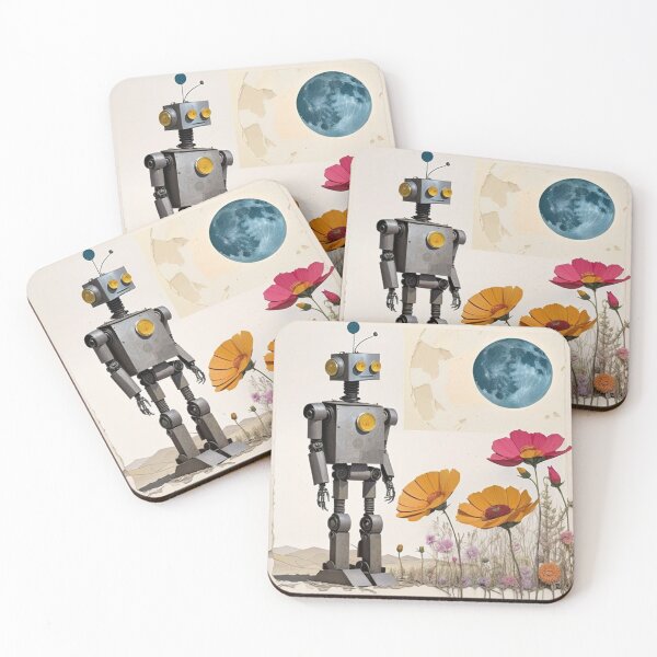 Item preview, The Flower Robot designed and sold by artdemarta.