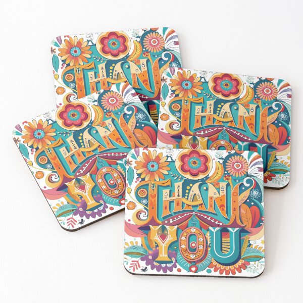 Item preview, Blossoming Gratitude: Thank You Floral Design designed and sold by Colorful-Garden.