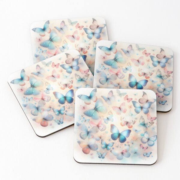 Item preview, Watercolor Butterflies - Colorful Butterflies Pattern - Spring Colorful Butterflies designed and sold by stylishdzign.