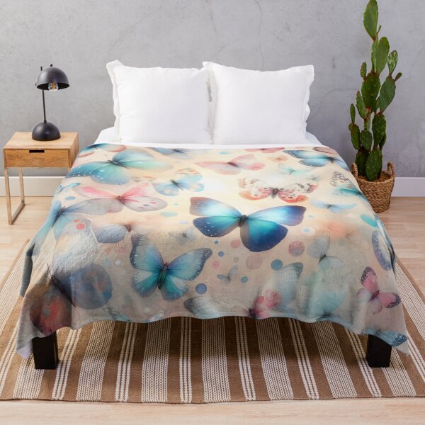 Item preview, Watercolor Butterflies - Colorful Butterflies Pattern - Spring Colorful Butterflies designed and sold by stylishdzign.