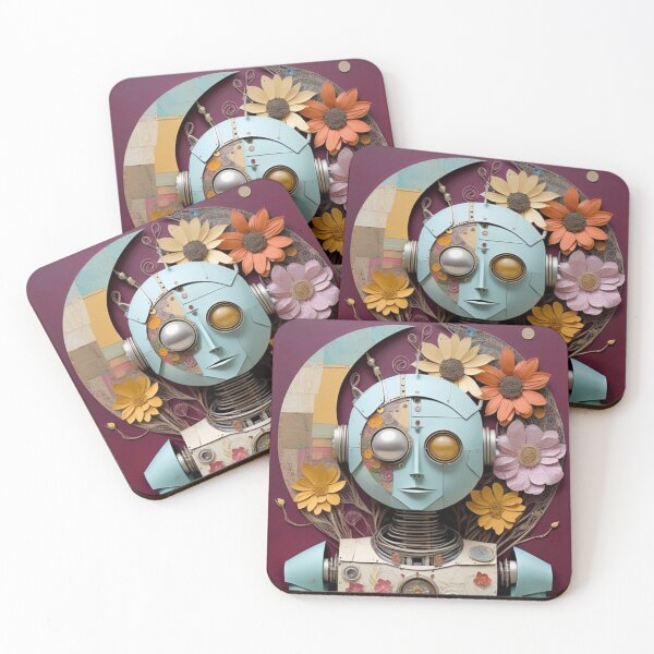 Item preview, The Flower Robot designed and sold by artdemarta.
