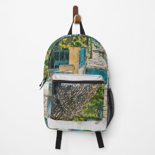 Item preview, Puerto Pollensa Mallorca Watercolour Effect designed and sold by GG WALL ART.