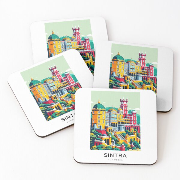 Item preview, Sintra Portugal - Digital Art Poster designed and sold by TravelMarvel.
