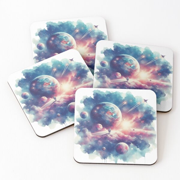 Item preview, Space scene designed and sold by Batshirt.