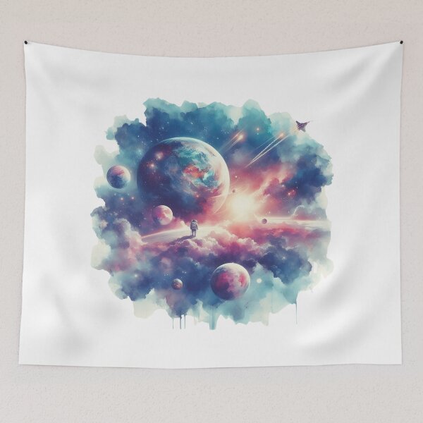 Item preview, escena espacial designed and sold by Batshirt.