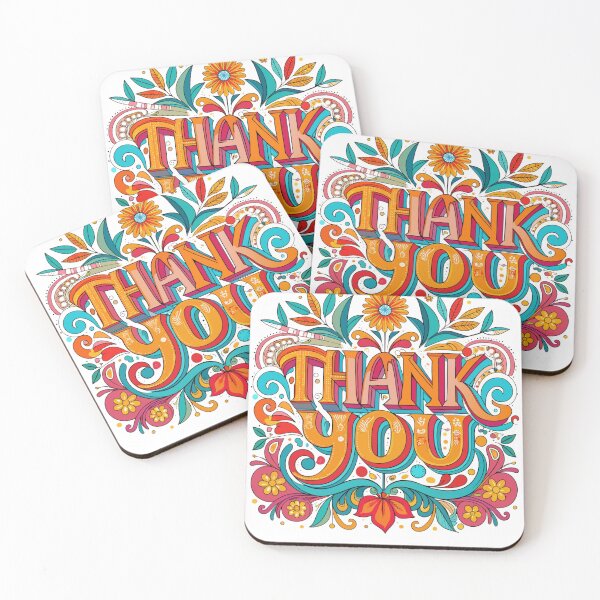 Item preview, Blossoming Gratitude: Thank You Floral Design designed and sold by Colorful-Garden.