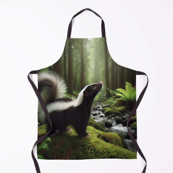 Item preview, Noir Nuisance - Skunk's Stealthy Stroll designed and sold by ProgressMagnet.