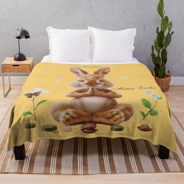 Item preview, Easter bunny yoga pose designed and sold by Lewis-mart.