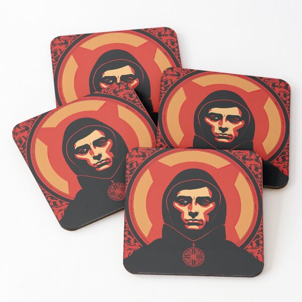 Item preview, John Duns Scotus | Red minimalism designed and sold by ComicsFactory.