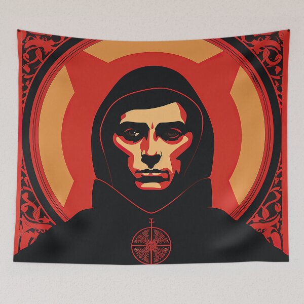 Item preview, John Duns Scotus | Red minimalism designed and sold by ComicsFactory.