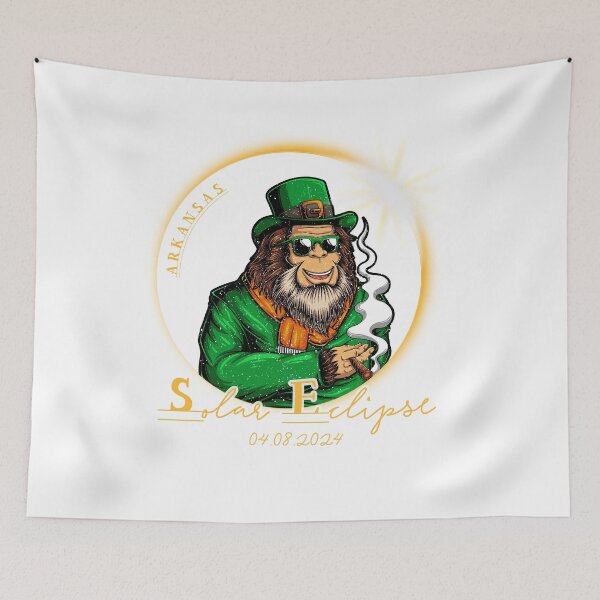 Item preview, Arkansas Total Solar Eclipse 2024 America St Patrick Day designed and sold by Goo2design.
