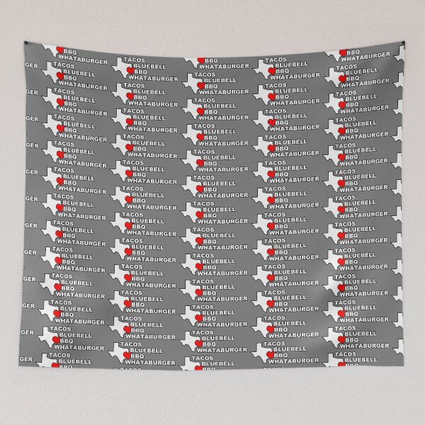 Item preview, Tacos - Blue-Bell - BBQ - Whataburger - TEXAS PRIDE - Proud Texan -TX Food designed and sold by originalsusie.